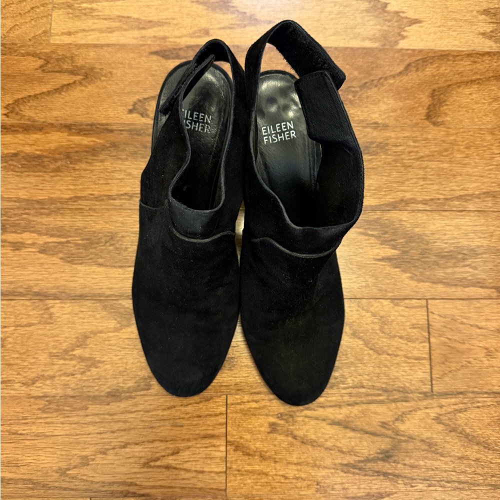 Eileen Fisher Black Ankle Booties